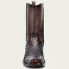 Cuadra Mens Urban Western Style Oxford Laser Boots Grey - CU498