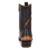 Cuadra Mens Viena Black Laser Zipper Boots