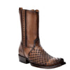 Cuadra Mens Western Square Toe Boots