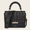 Cuadra Womens Genuine Stingray Leather Bag Black - DU407