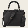 Cuadra Womens Genuine Stingray Leather Bag Black - DU407