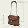 Cuadra Womens Shoulder Handbag Brown - DU585