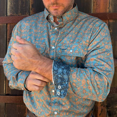 Drover Cowboy Mens Performance Vent Shirt