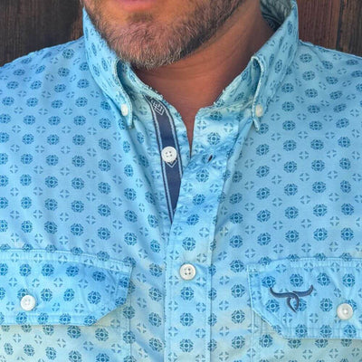 Drover Cowboy Mens Performance Vent Shirt