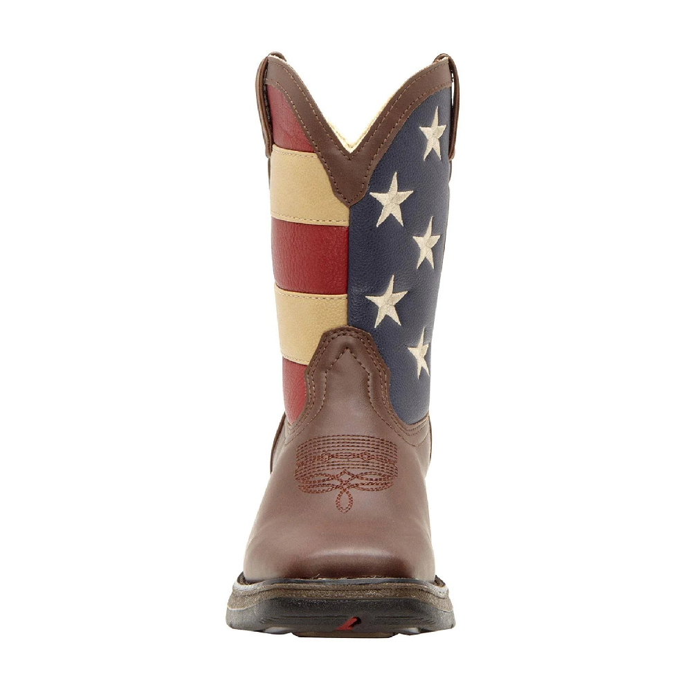 Durango Boys Patriotic Flag Western Boots - BT245
