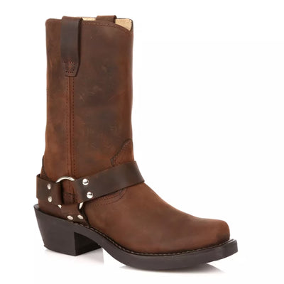Durango Mens Harness Boots Brown 