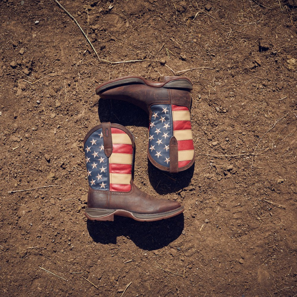 Durango Mens Rebel Patriotic Pull-On Boots - DB5554