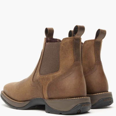 Durango Mens Red Dirt Rebel Chelsea Boots Brown/Tan