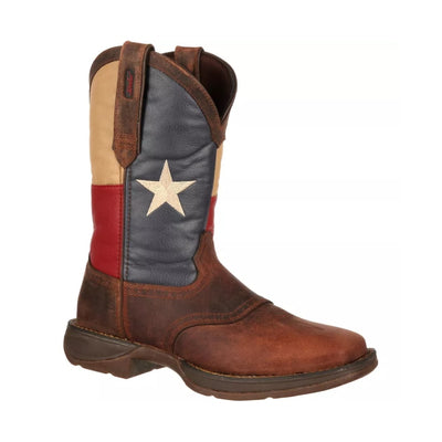 Durango Mens Texas Flag Western Work Boots