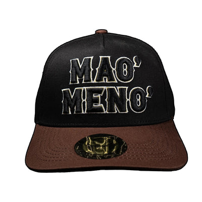 El Vikingo Black Mao' Meno' Outline Cap