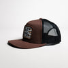 El Vikingo Mens Brown Patch Mao' Meno' Cap - VKPATCHMAOMENOBROWN
