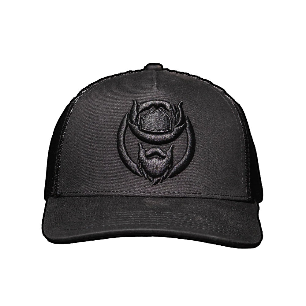 El Vikingo Mens El Jinete Cap Black - VKELKINETEBLACK