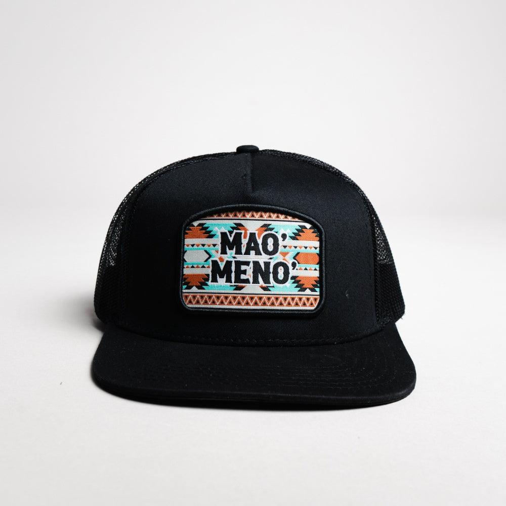 El Vikingo Mens Mao' Meno' Turquoise Patch Cap - VKPATCHMAOMENOTURQ