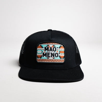 El Vikingo Mens Mao' Meno' Turquoise Patch Cap - VKPATCHMAOMENOTURQ