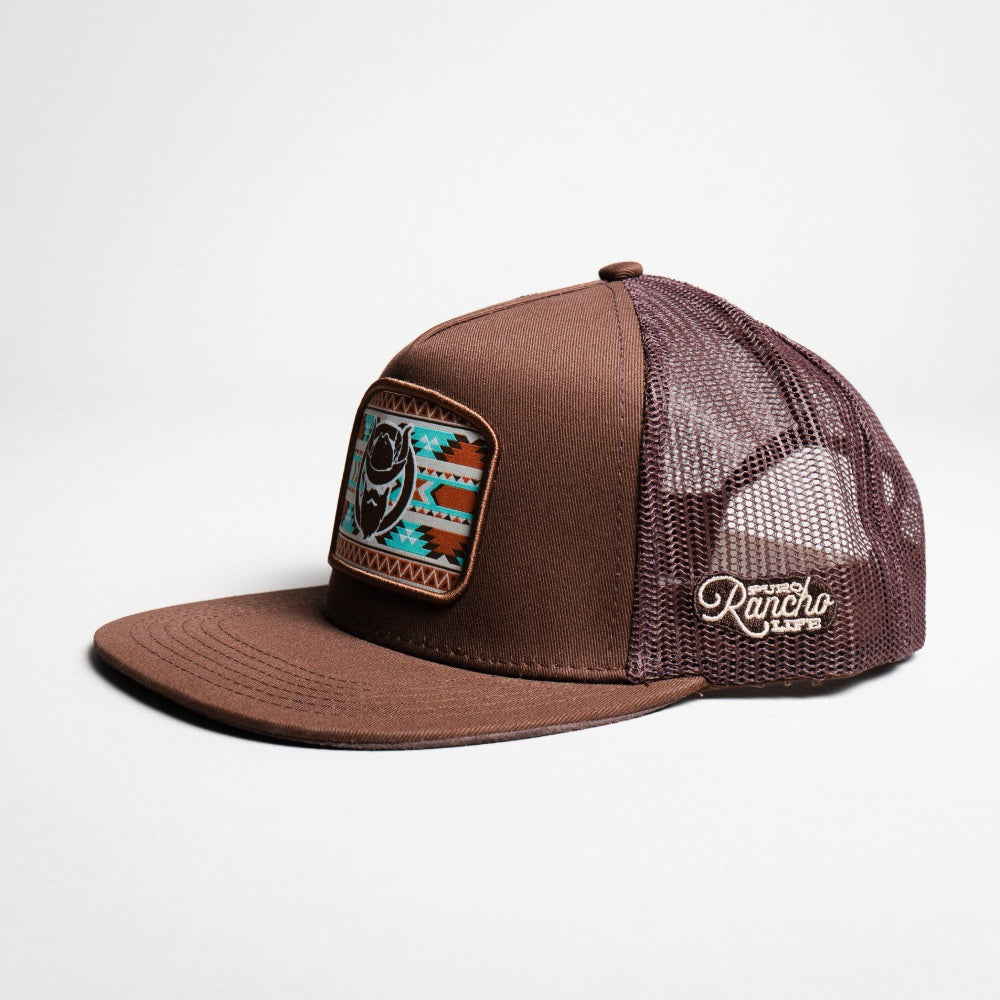 El Vikingo Mens Patch Cap - VKPATCHTURQ