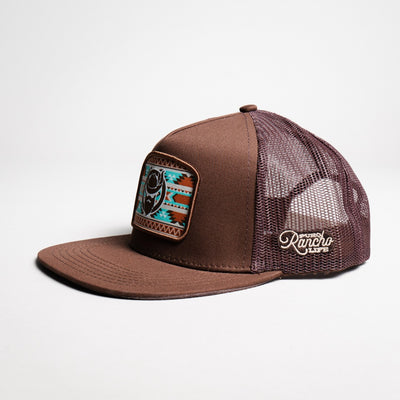 El Vikingo Mens Patch Cap - VKPATCHTURQ