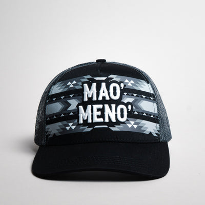 El Vikingo Mens Tribal Mao' Meno' Cap - VKTRIBALMAOMENOBLACK