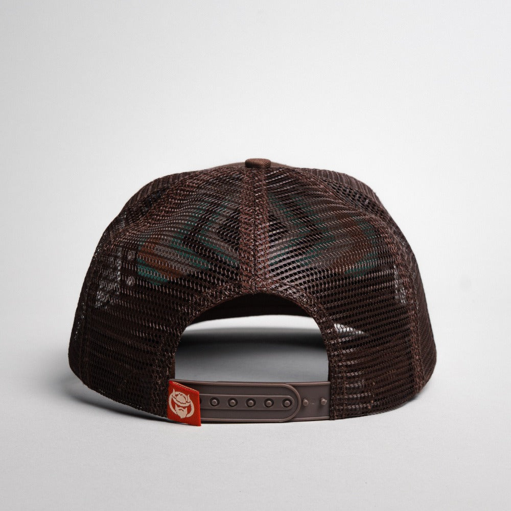 El Vikingo Mens Tribal Print Cap - VKTRIBALPRINTTURQ