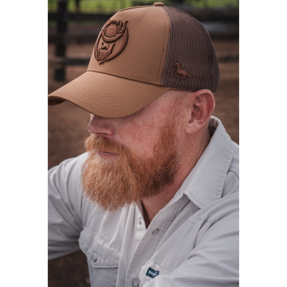 El Vikingo Mens Vaquero Cap - VKVAQUEROCAFE