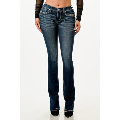 Grace In L.A. Womens Bootcut Jeans