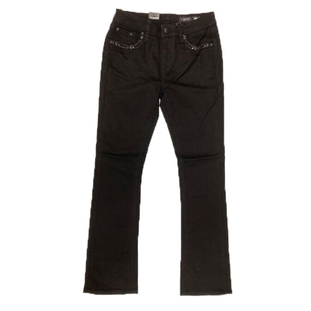 Grace in L.A. Womens Black Bootcut Jeans