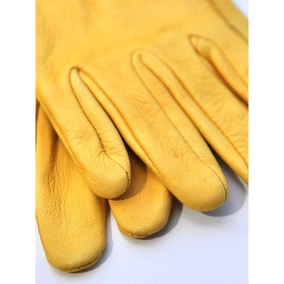 HD Xtreme Tan Deerskin Leather Work Gloves