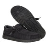 Hey Dude Mens Wally Stretch Sox Shoes Black - 41898-060