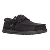 Hey Dude Mens Wally Stretch Sox Shoes Black - 41898-060