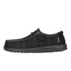 Hey Dude Mens Wally Stretch Sox Shoes Black - 41898-060