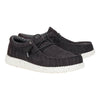Hey Dude Mens Wally Stretch Sox Shoes Black/White - 41898-066