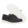 Hey Dude Mens Wally Stretch Sox Shoes Black/White - 41898-066