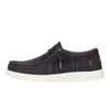 Hey Dude Mens Wally Stretch Sox Shoes Black/White - 41898-066