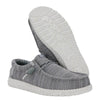 Hey Dude Mens Wally Stretch Sox Shoes Grey - 41898-030