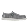 Hey Dude Mens Wally Stretch Sox Shoes Grey - 41898-030