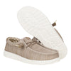 Hey Dude Mens Wally Stretch Sox Shoes Tan - 41898-265