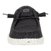 Hey Dude Womens Wendy Stretch Sox Shoes Black/White - 41878-066