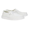Hey Dude Womens Wendy Stretch Sox Shoes White - 41878-100