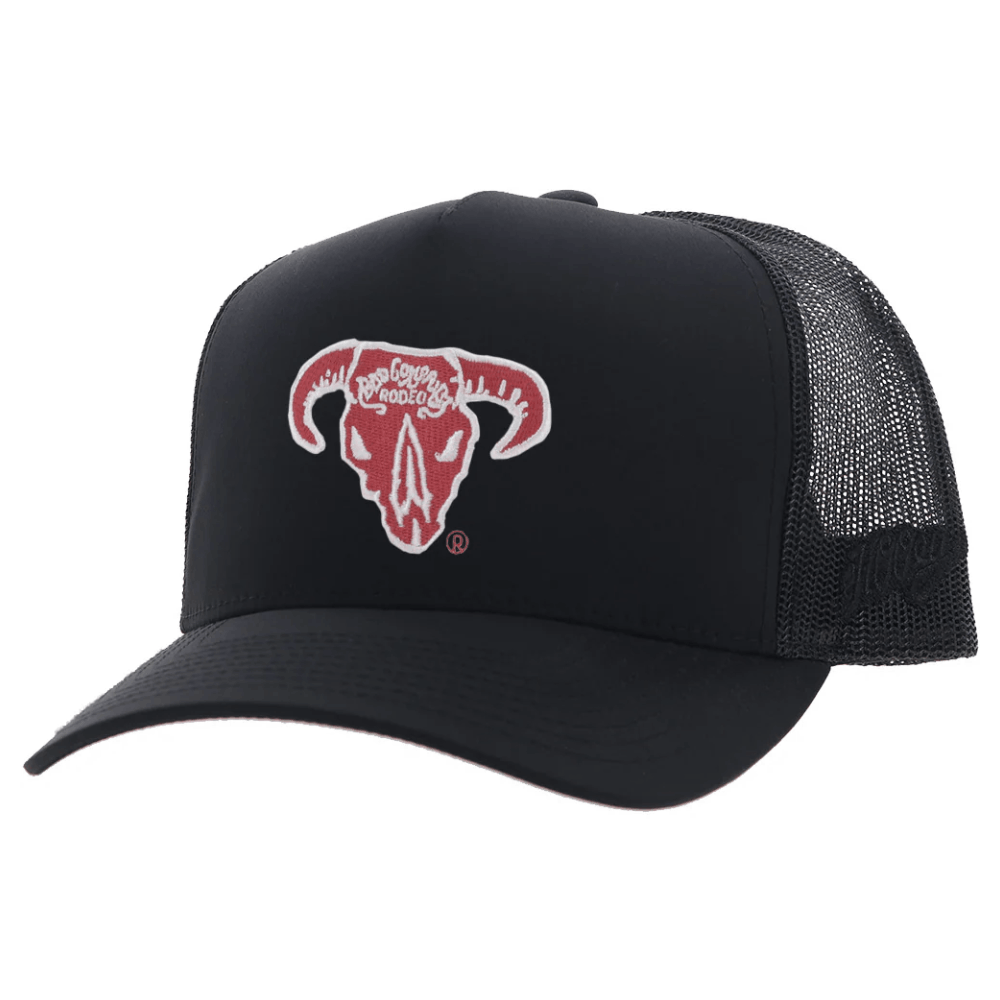 Hooey Bad Company Rodeo Mens Cap Black - BC006T-BK