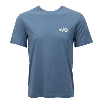 Hooey Bad Company Rodeo Mens Graphic T-Shirt Denim Color
