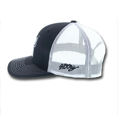 Hooey Black/White Logo Cap