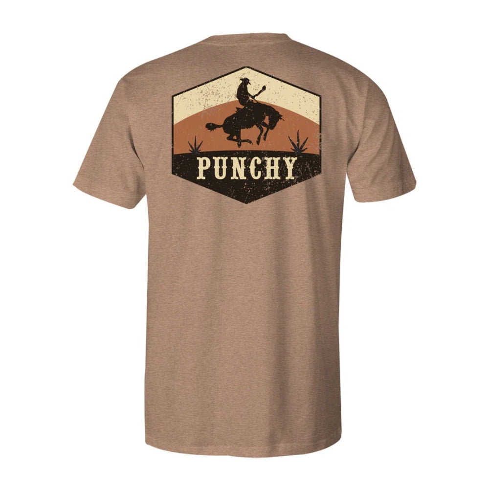 Hooey Boys "Ranchero" Sienna Heather T-Shirt - PT1648SI-Y