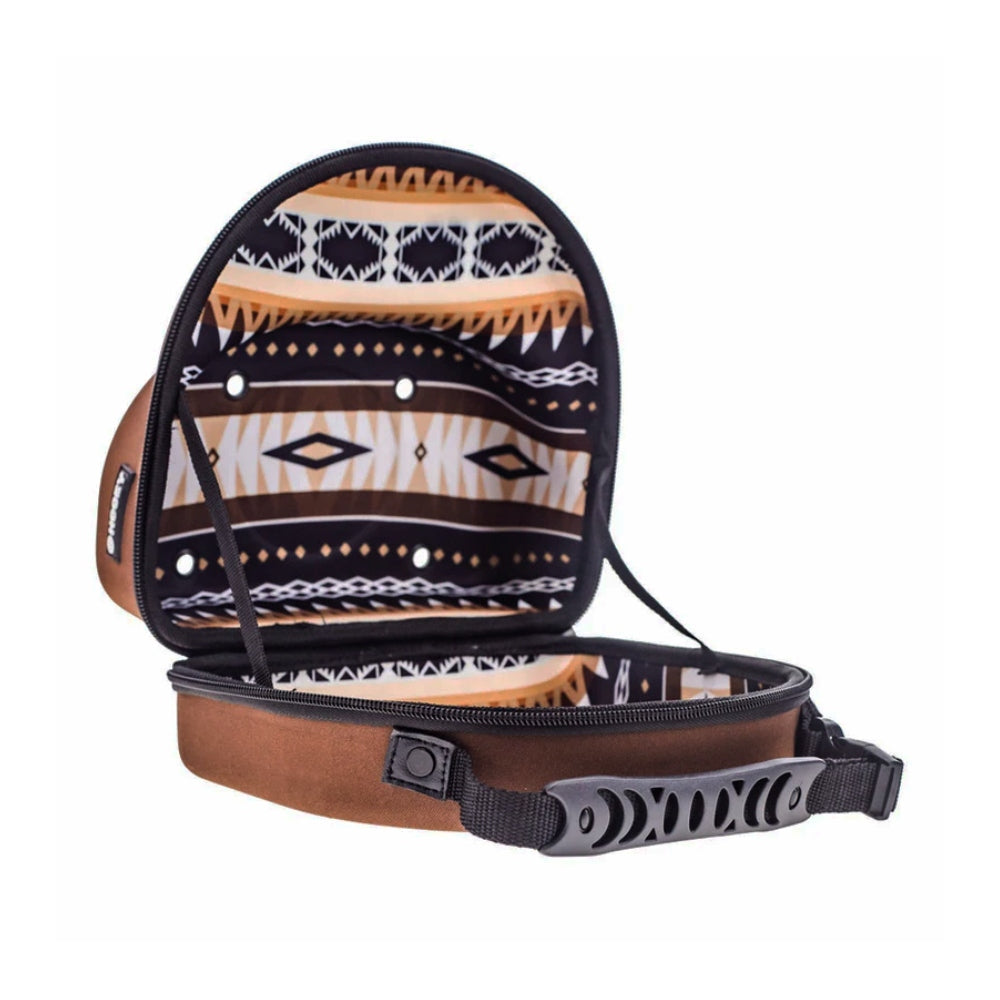 Hooey Brown/Aztec interior Cap Carrier