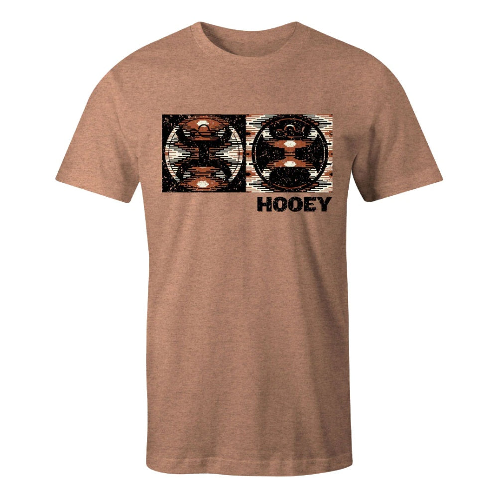 Hooey Mens "2.0 Block" Sienna T-Shirt