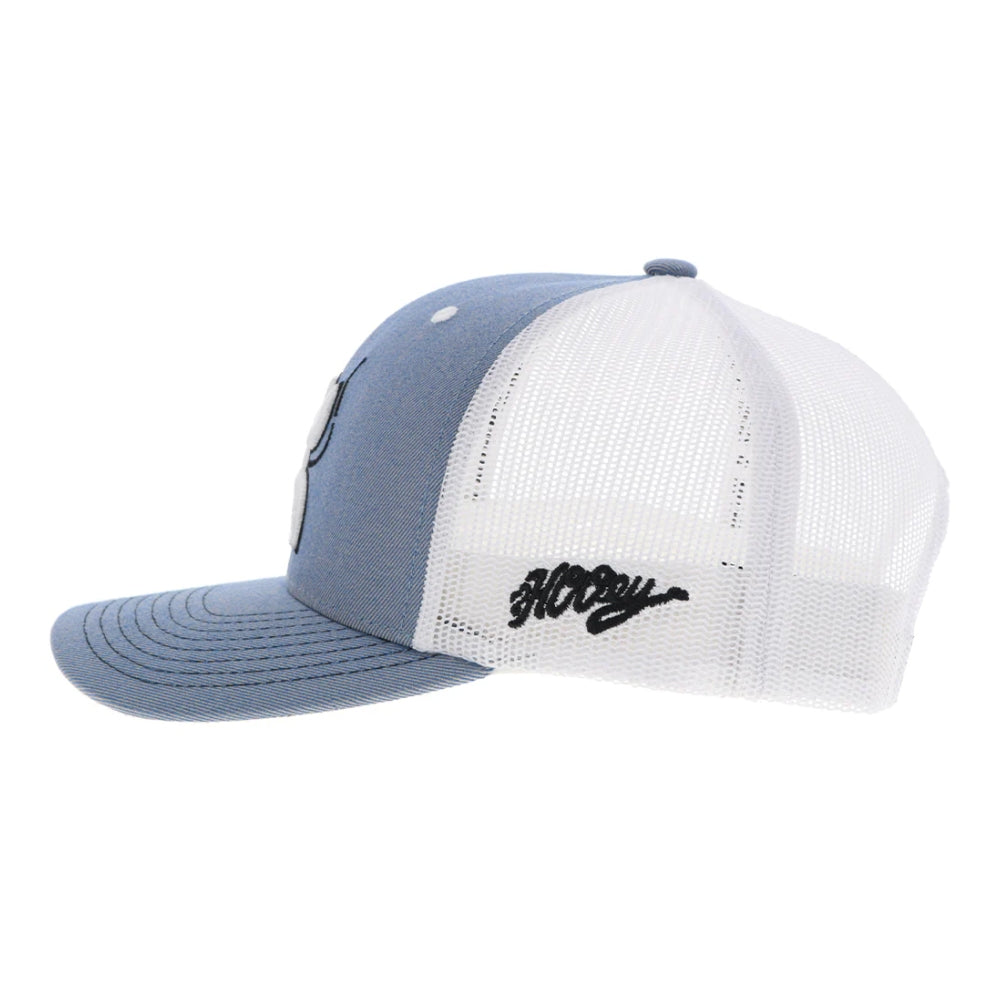 Hooey Mens "ARC" Denim/White Cap