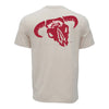 Hooey Mens Bad Company Rodeo Cream w/Red Logo T-Shirt - HT1831CR