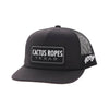 Hooey Mens "CR125" Cactus Ropes Cap Black/White - CR125