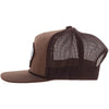 Hooey Mens "Cavvy" Punchy Snapback Cap Brown - 5034T-BR