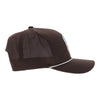 Hooey Mens Cheyenne 5-Panel Trucker Cap Brown - 2647T-BR