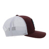 Hooey Mens "Cheyenne" Maroon/White Cap