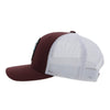 Hooey Mens "Cheyenne" Maroon/White Cap